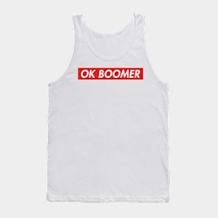 OK BOOMER Tank Top